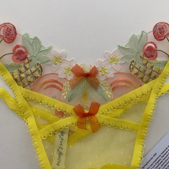 For Love and Lemons 🍋 Mirabelle Thong Panty - Picture 5 of 6